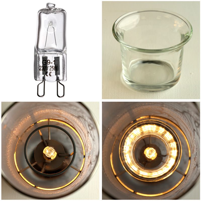 Lámpara quemador eléctrico